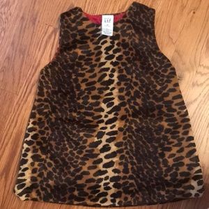 Gap leopard print dress